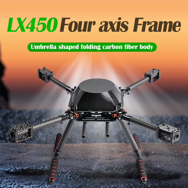 LX450 450mm full Carbon fiber  - Drone Gimbal For Mirrorless reseña y precio