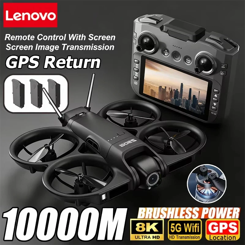 Lenovo Drone 8K Aerial HD Inte - Drone Gimbal 3 Axis reseña y precio