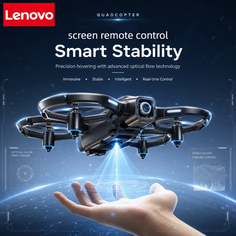 Lenovo Drone 8K Aerial HD Inte - Drone Gimbal 3 Axis reseña y precio