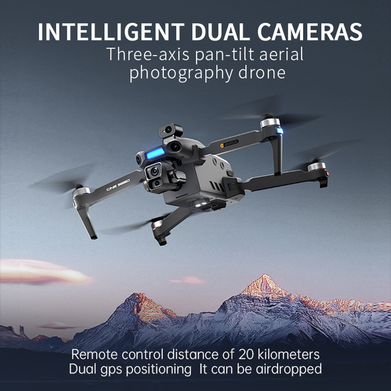 2026 New 8K Dual Camera Drone  - Drone Gimbal Brushless reseña y precio