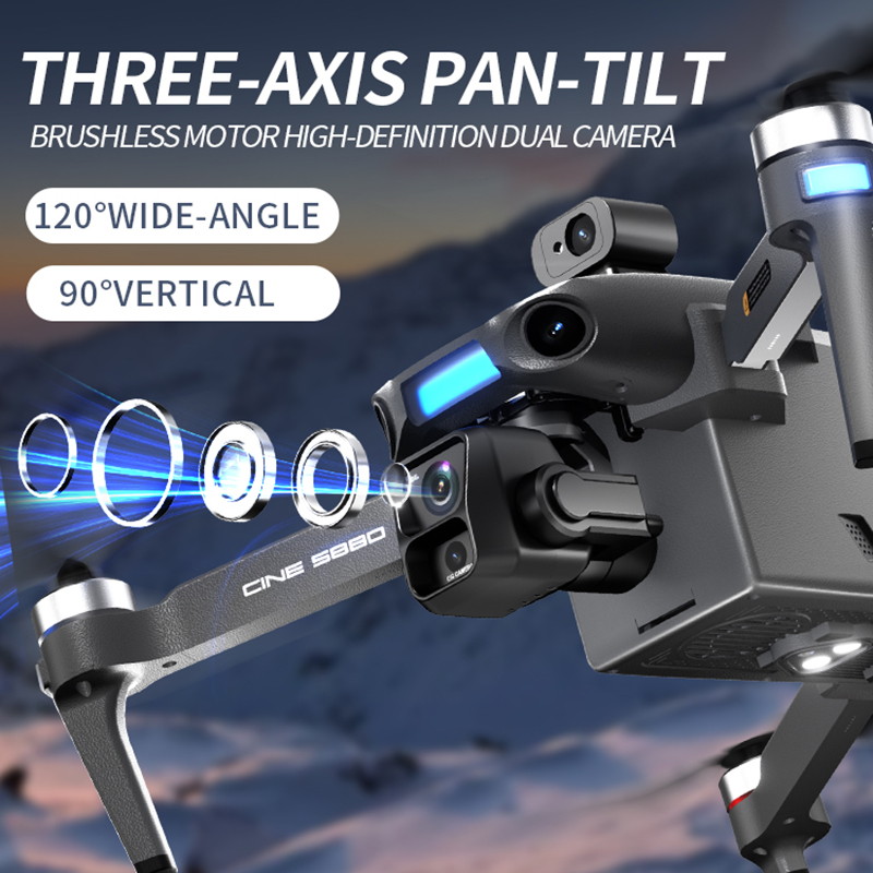 2026 New 8K Dual Camera Drone  - Drone Gimbal Brushless reseña y precio