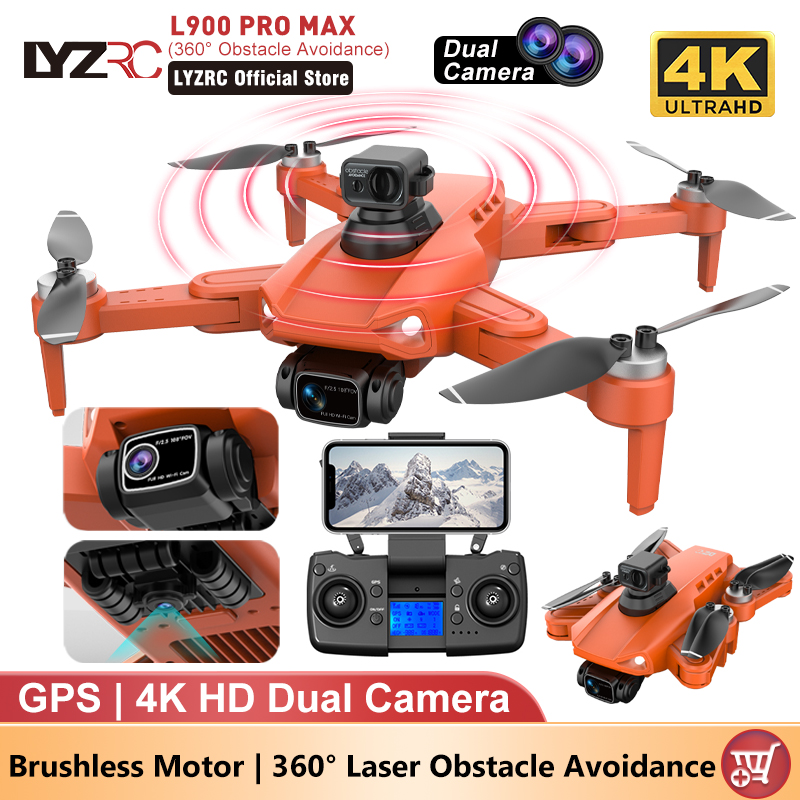 LYZRC L900 PRO MAX Drone 4K Pr - Drone Gimbal 2 Axis reseña y precio