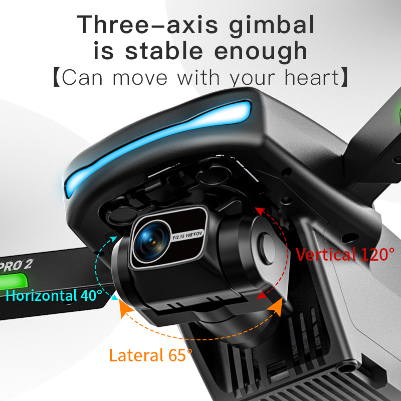 N800 PRO 2 GPS Drone Professio - Drone Gimbal 3 Axis reseña y precio