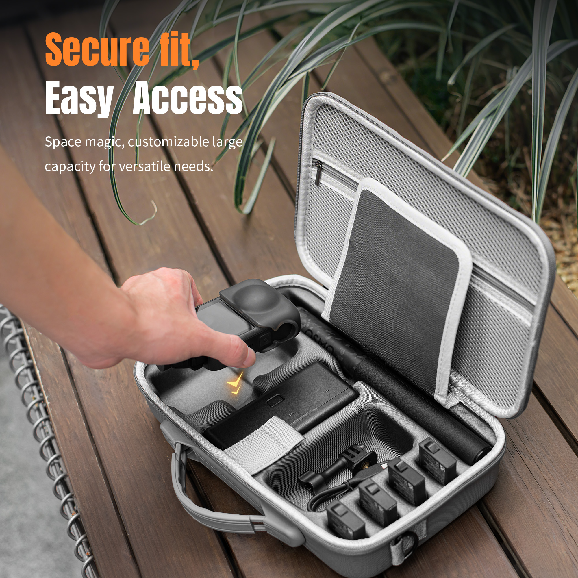For DJI OSMO 360 Travel Carryi - Drone Gimbal Case reseña y precio