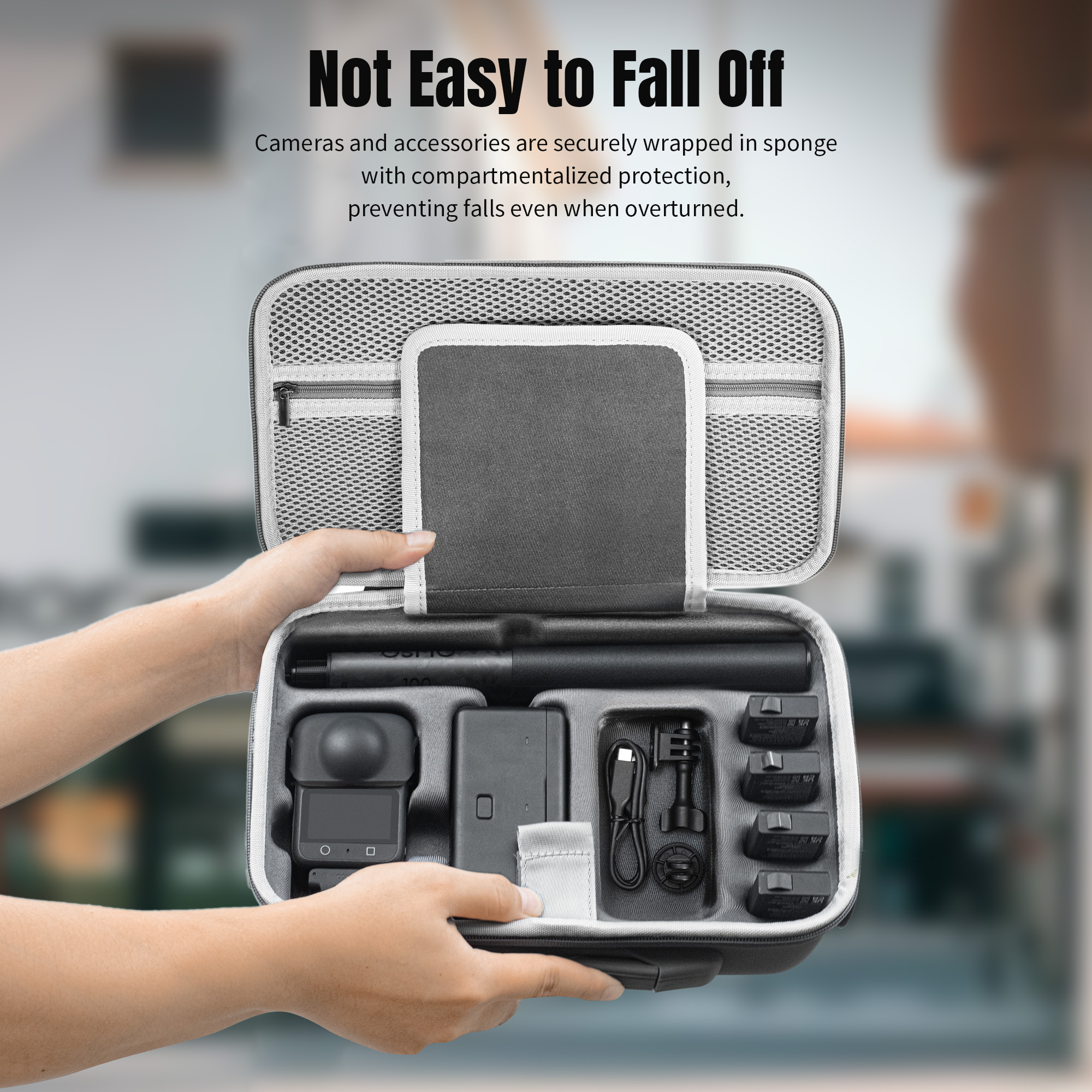 For DJI OSMO 360 Travel Carryi - Drone Gimbal Case reseña y precio