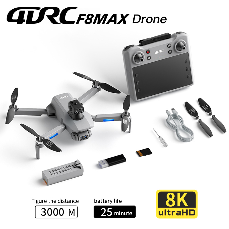 F8 MAX GPS Drone Professional  - Drone Gimbal Brushless reseña y precio