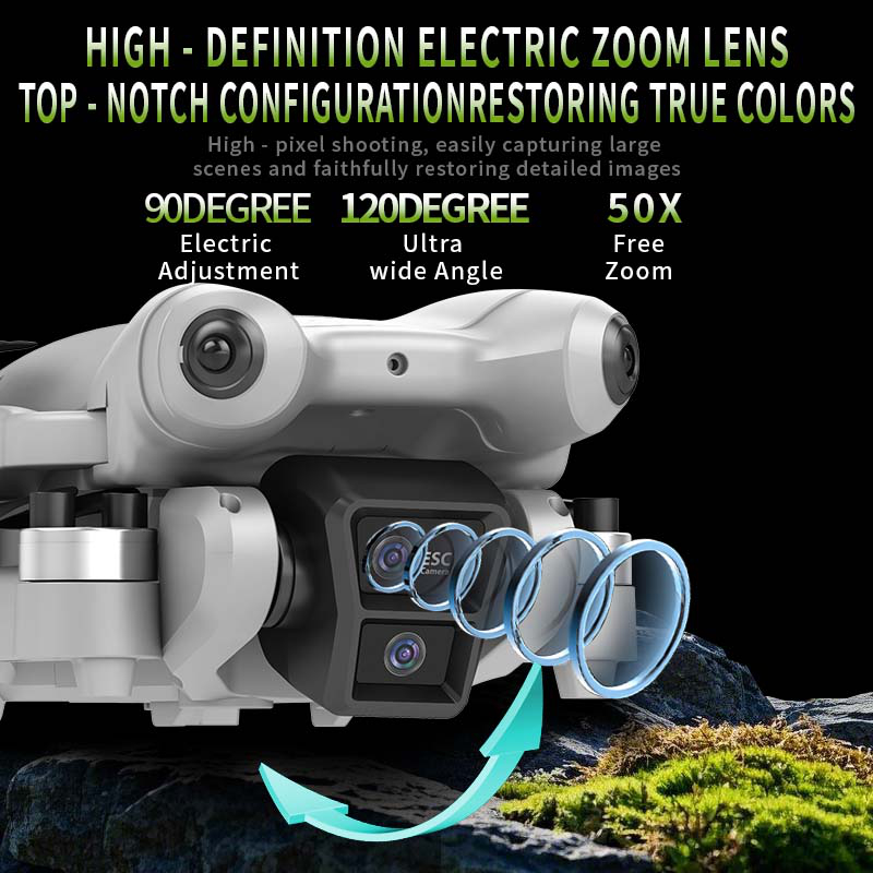S101 Drone 8K HD Professinal D - Drone Gimbal Mount reseña y precio