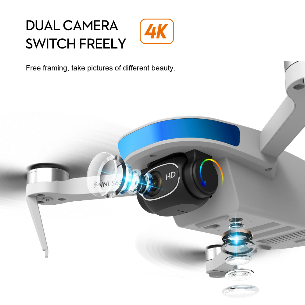 S6S GPS Optical Flow Positioni - Drone Gimbal 2 Axis reseña y precio