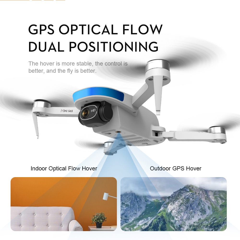 S6S GPS Optical Flow Positioni - Drone Gimbal 2 Axis reseña y precio