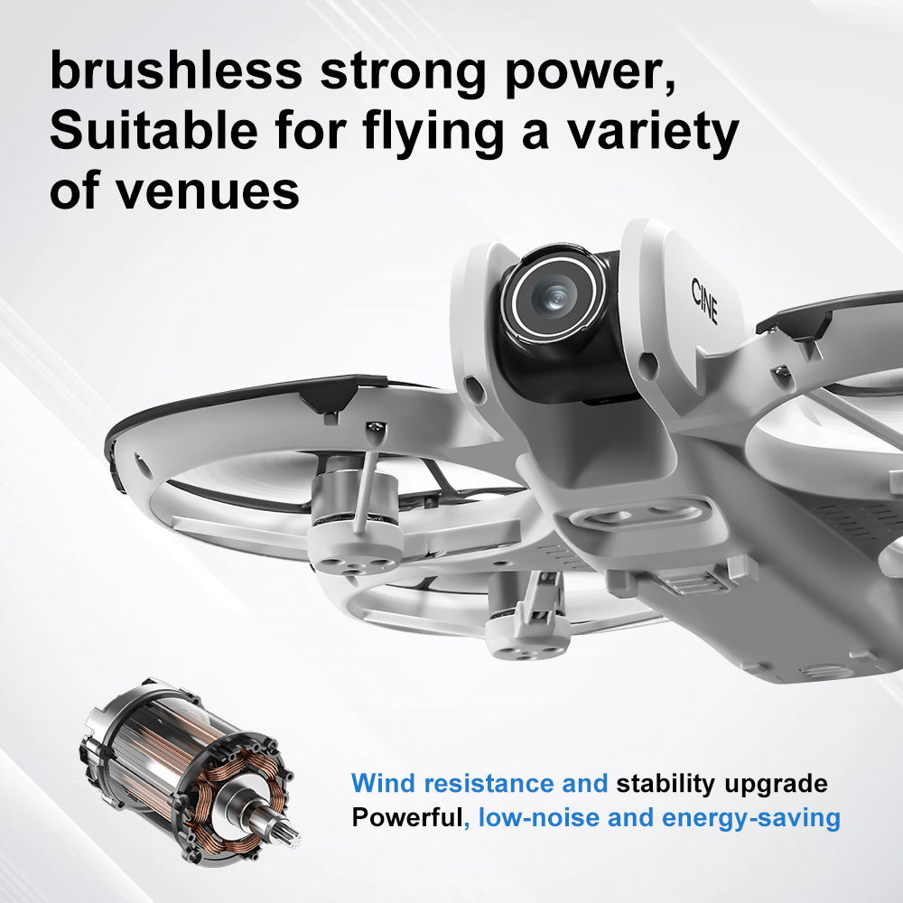 V666 Foldable Mini Drone 4K Du - Drone Gimbal Brushless reseña y precio