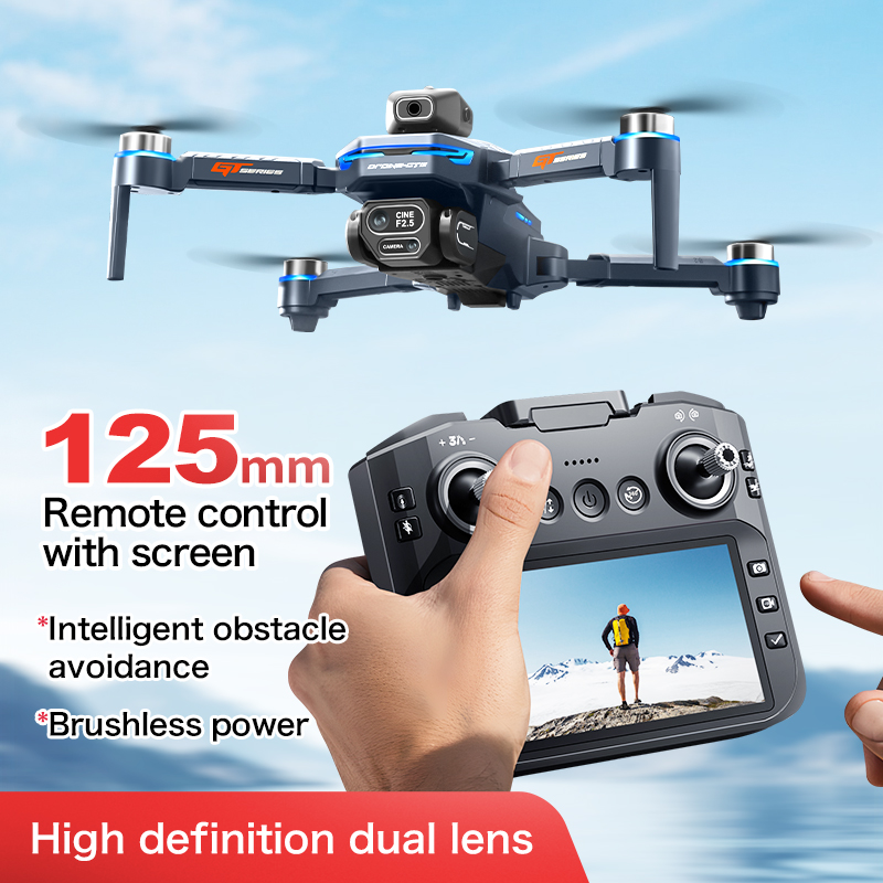 GT8 Obstacle Avoidance Aerial  - Drone Gimbal Brushless reseña y precio