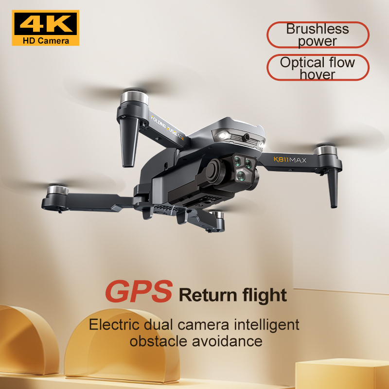 K811MAX Quadcopter Drone: Brus - Drone Gimbal Brushless reseña y precio