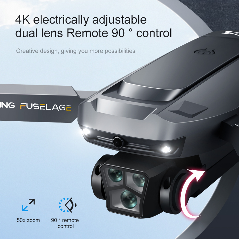 K811MAX Quadcopter Drone: Brus - Drone Gimbal Brushless reseña y precio