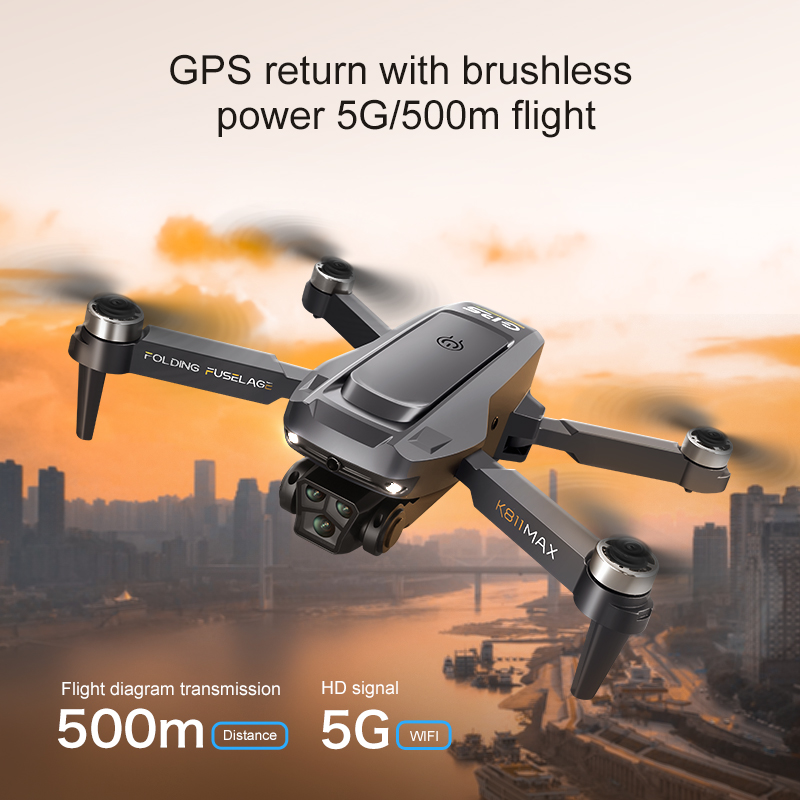 K811MAX Quadcopter Drone: Brus - Drone Gimbal Brushless reseña y precio