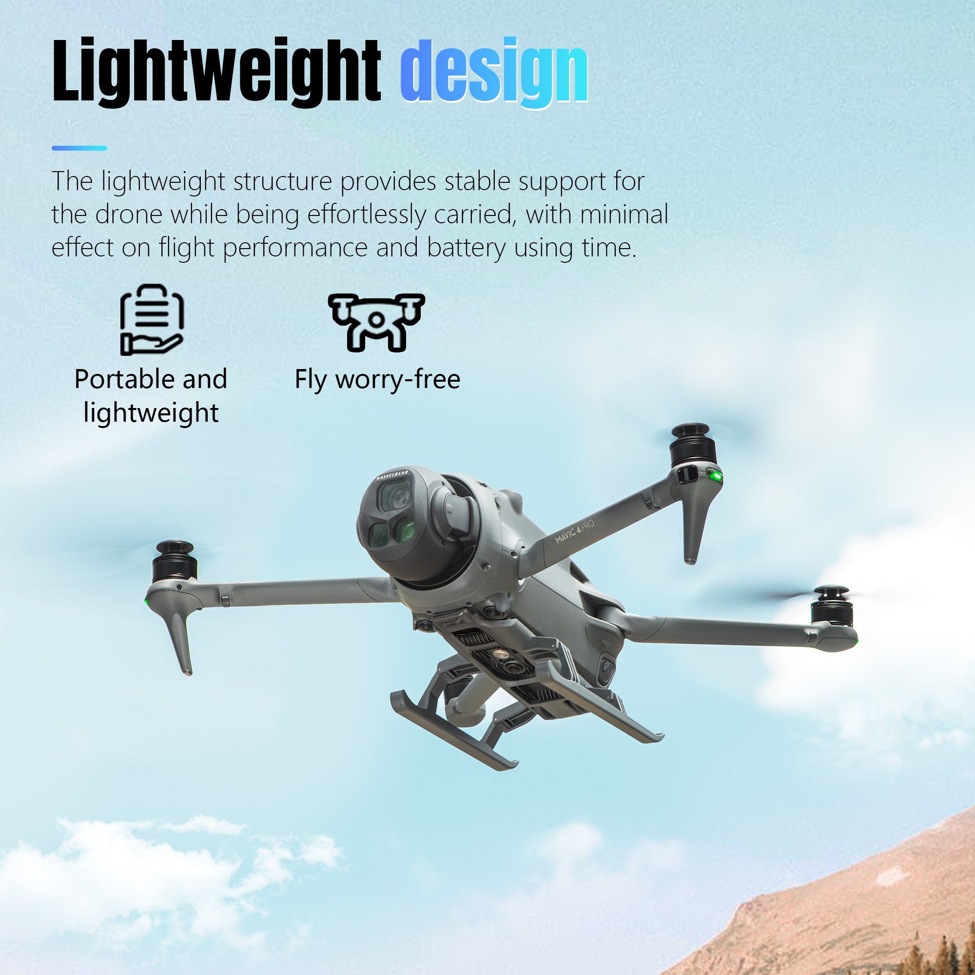 STARTRC DJI Mavic 4 Pro Height - Drone Gimbal Mount reseña y precio